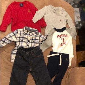 Lot of baby gap clothing